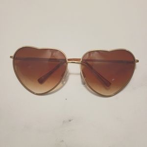 Heart fashion sun glasses